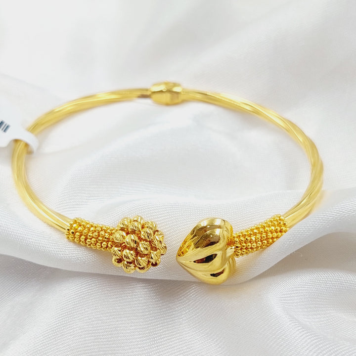 21K Gold Luxury Jessica Bracelet by Saeed Jewelry - Image 1