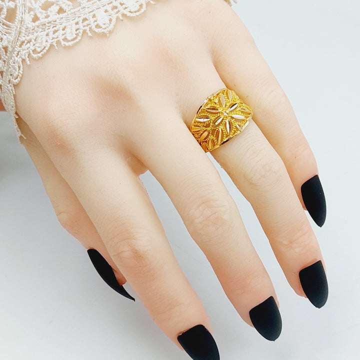 21K Gold Luxury Spike Ring by Saeed Jewelry - Image 4