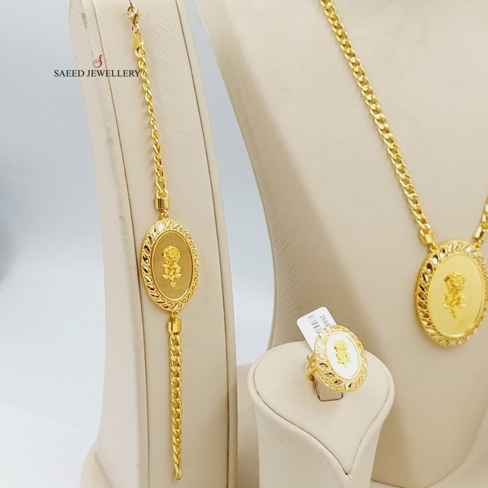 21K Gold Ounce Set by Saeed Jewelry - Image 5