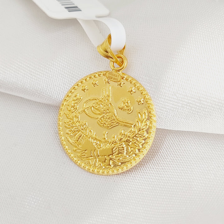 21K Gold Rashadi Pendant by Saeed Jewelry - Image 3