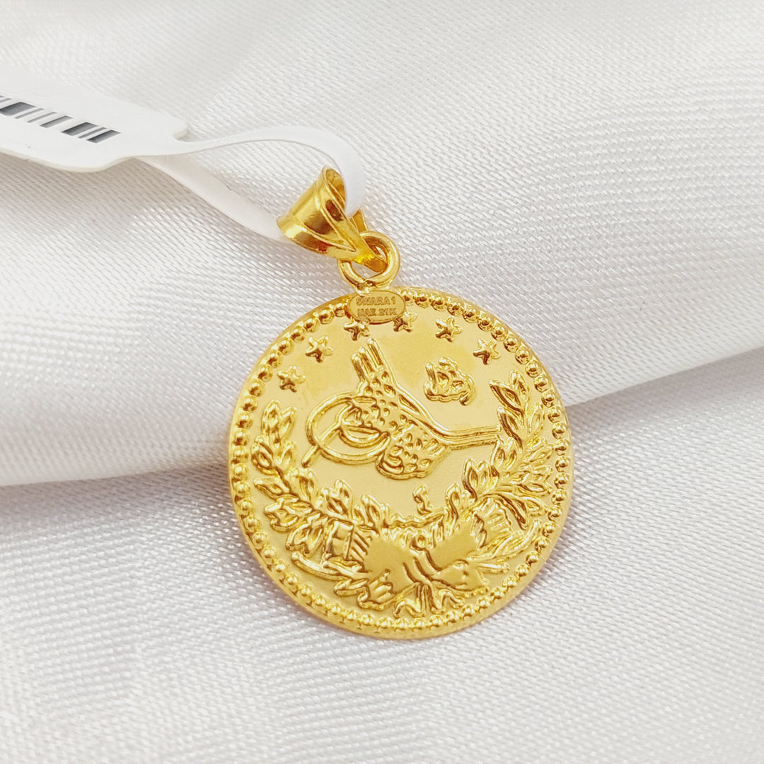 21K Gold Rashadi Pendant by Saeed Jewelry - Image 1