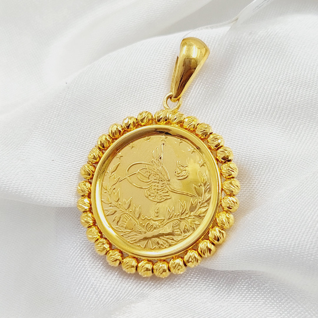 21K Gold Rashadi Pendant by Saeed Jewelry - Image 1