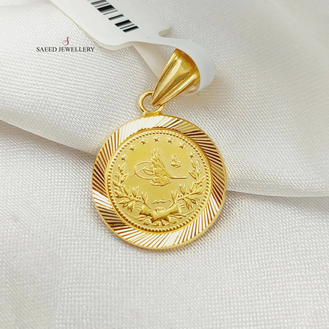 21K Gold Rashadi Pendant by Saeed Jewelry - Image 10