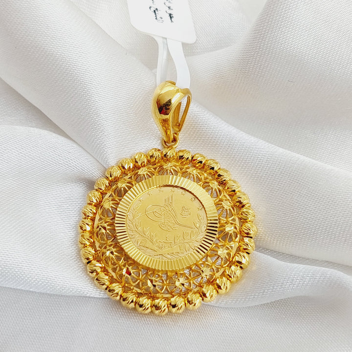 21K Gold Rashadi Pendant by Saeed Jewelry - Image 1