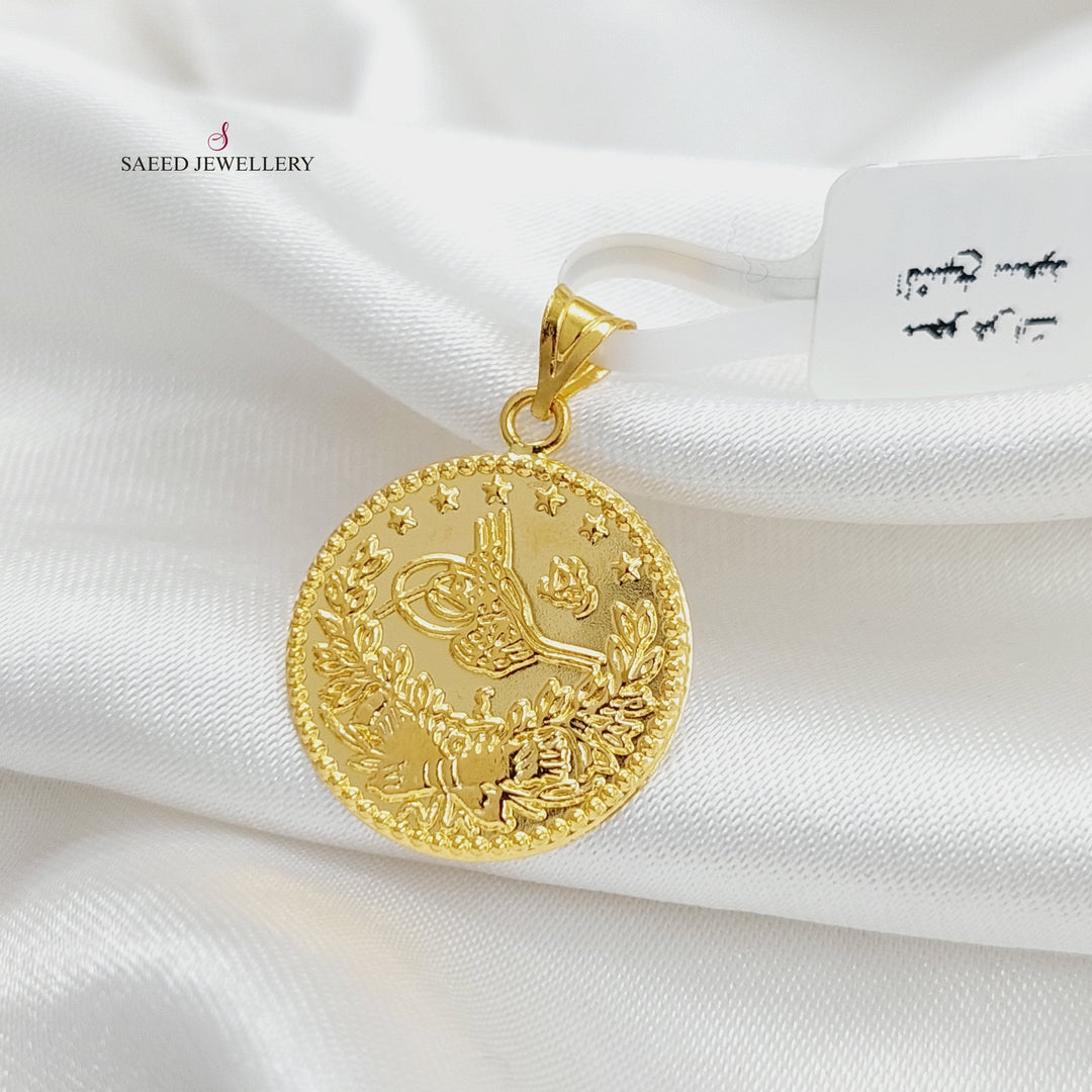 21K Gold Rashadi Pendant by Saeed Jewelry - Image 1