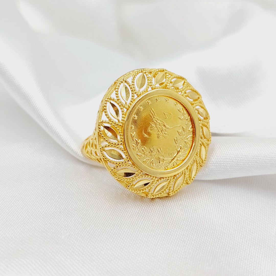 21K Gold Rashadi Ring by Saeed Jewelry - Image 5