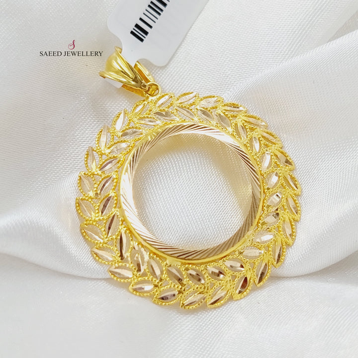 21K Gold Spike Frame by Saeed Jewelry - Image 2