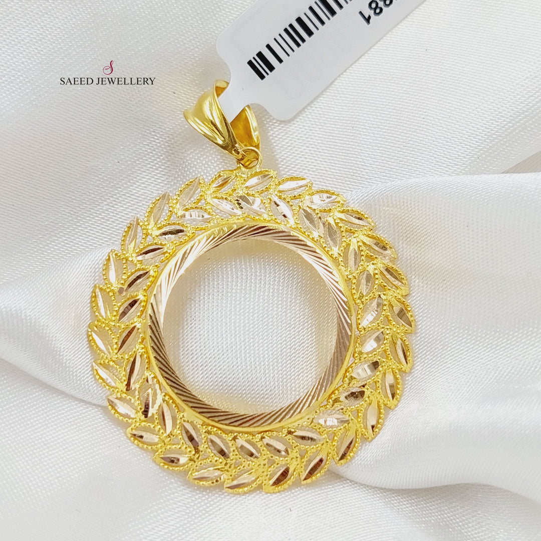 21K Gold Spike Frame by Saeed Jewelry - Image 9