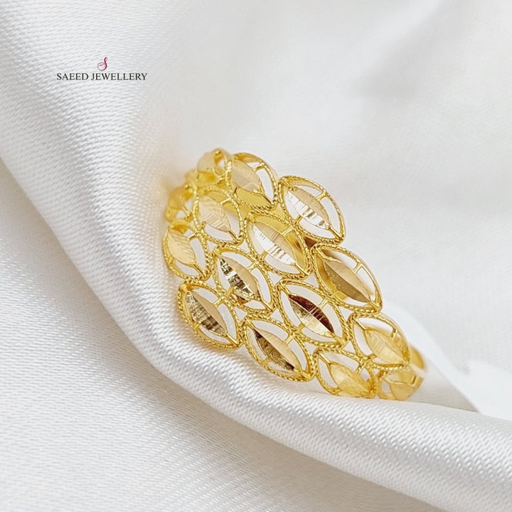 21K Gold Spike Ring by Saeed Jewelry - Image 13