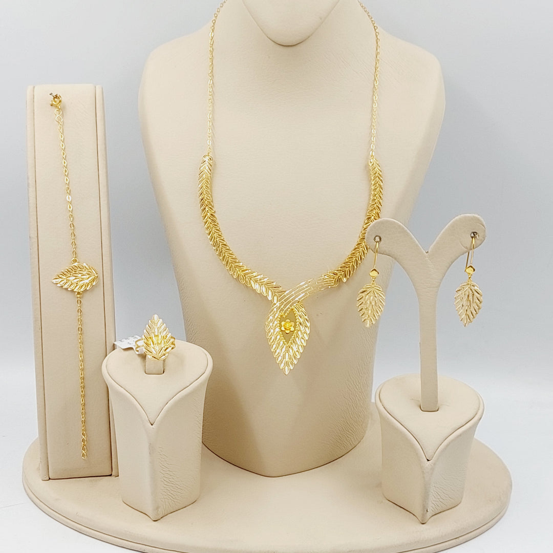 21K Gold Spike Set by Saeed Jewelry - Image 1