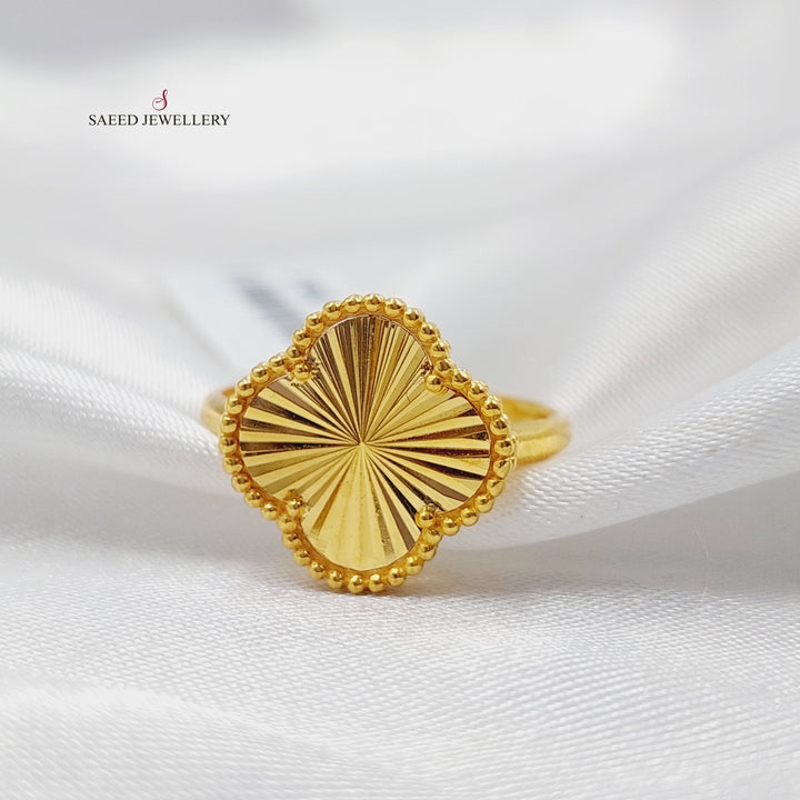 21K Gold Srat Ring by Saeed Jewelry - Image 4