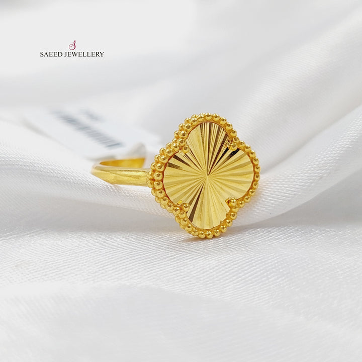 21K Gold Srat Ring by Saeed Jewelry - Image 1