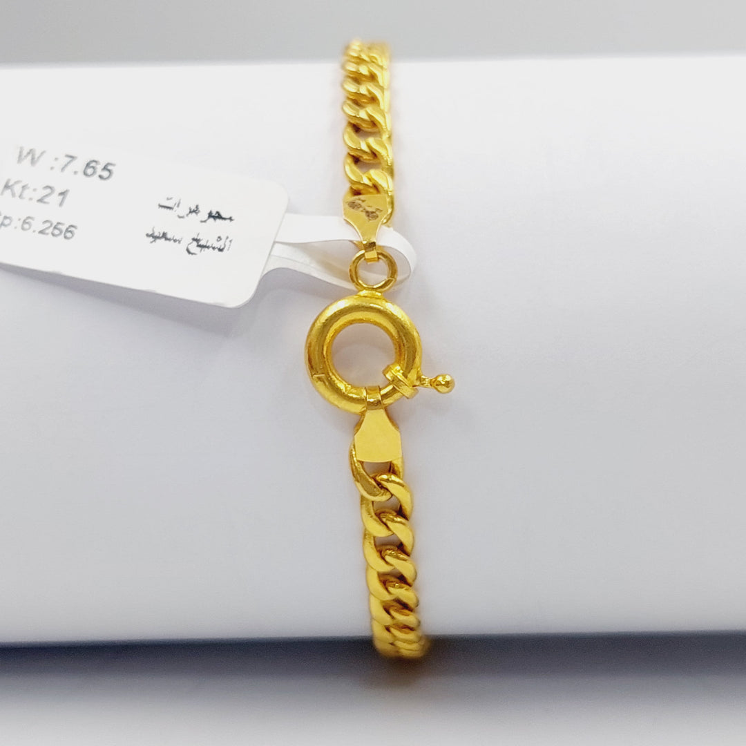 21K Gold Taft Bracelet by Saeed Jewelry - Image 5