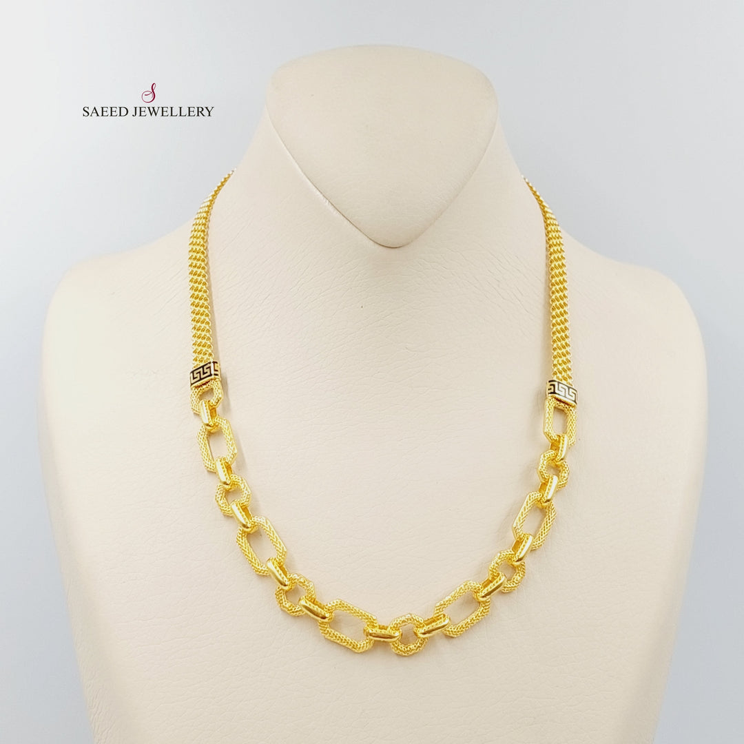 21K Gold Virna Necklace by Saeed Jewelry - Image 1