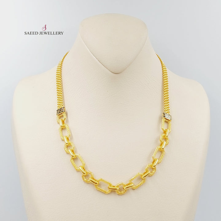 21K Gold Virna Necklace by Saeed Jewelry - Image 1