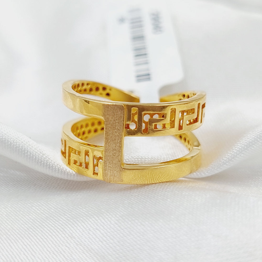 21K Gold Virna Ring by Saeed Jewelry - Image 2