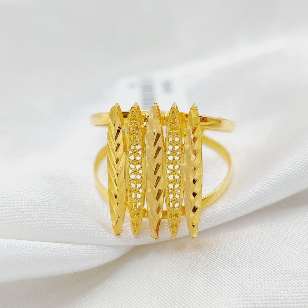 21K Gold Wings Ring by Saeed Jewelry - Image 1