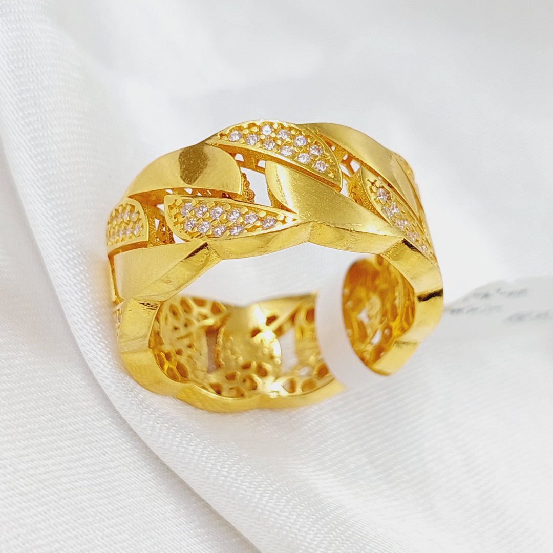 21K Gold Classic Ring by Saeed Jewelry - Image 7