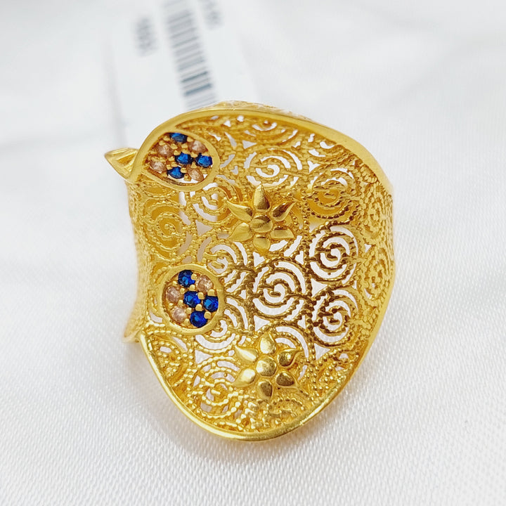 21K Gold Fancy Ring by Saeed Jewelry - Image 7