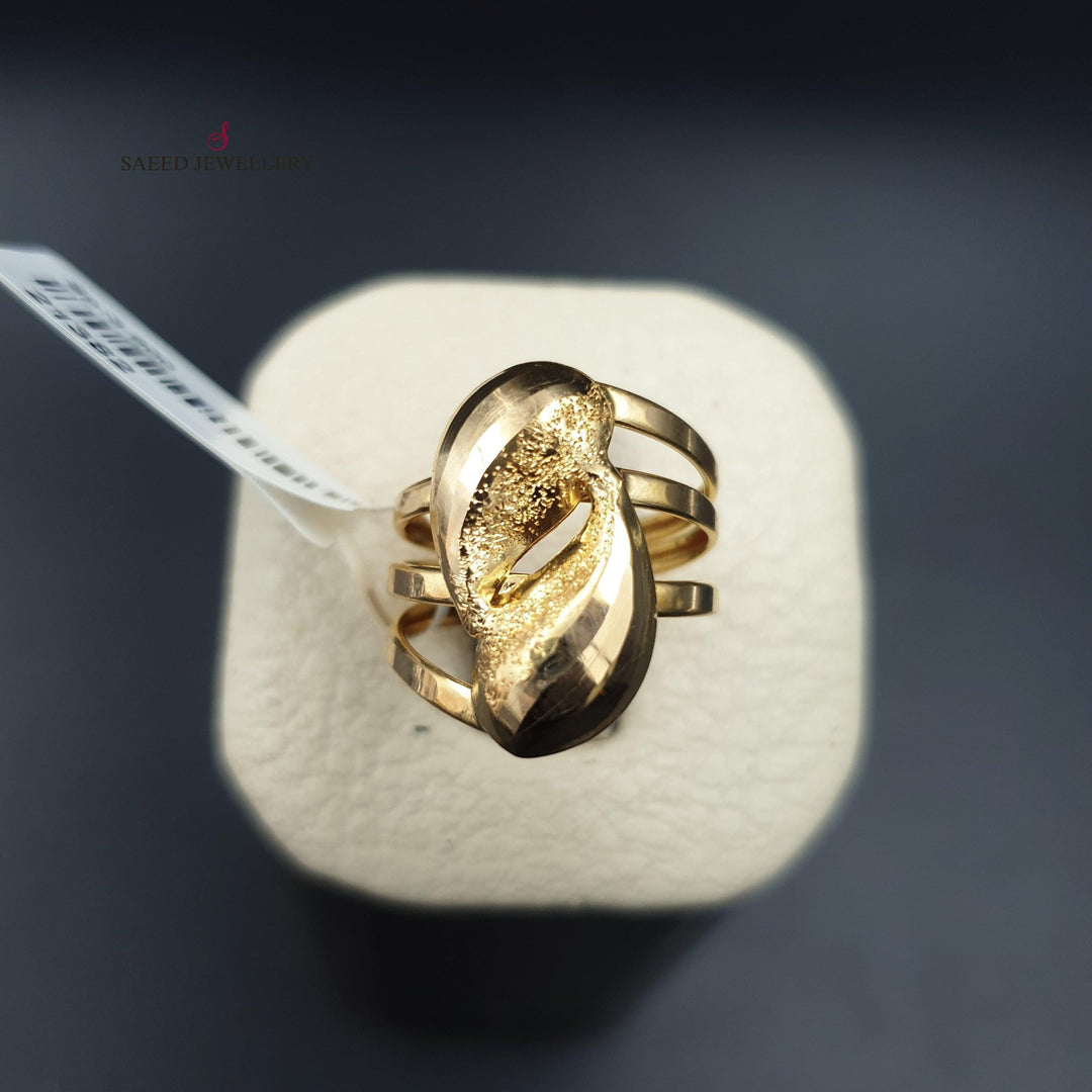 21K Gold Classic Ring by Saeed Jewelry - Image 13