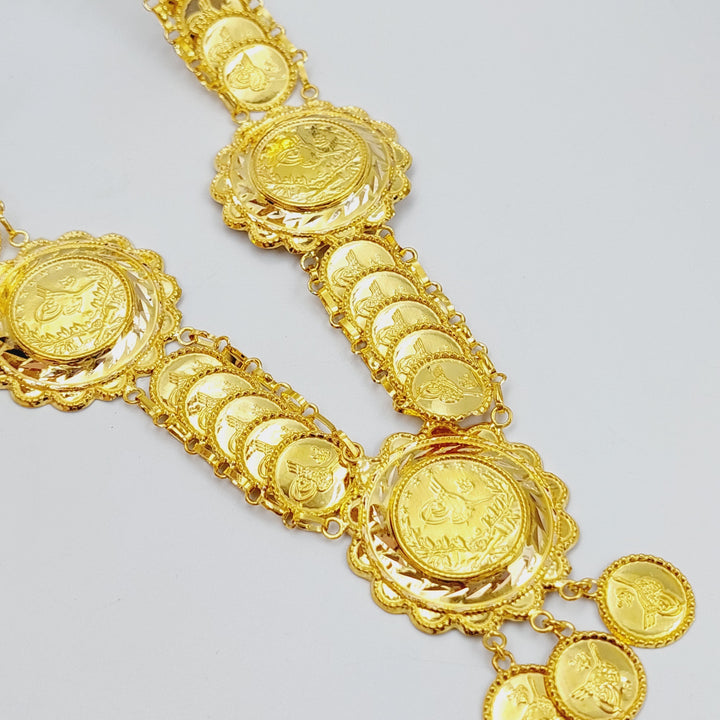 21K Gold Lirat Rashadi Necklace by Saeed Jewelry - Image 9