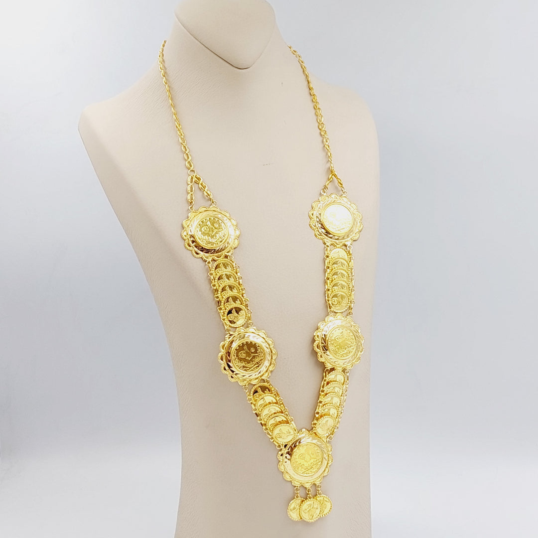 21K Gold Lirat Rashadi Necklace by Saeed Jewelry - Image 11