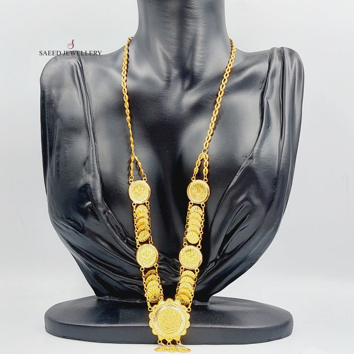 21K Gold Rashadi Model Necklace by Saeed Jewelry - Image 7