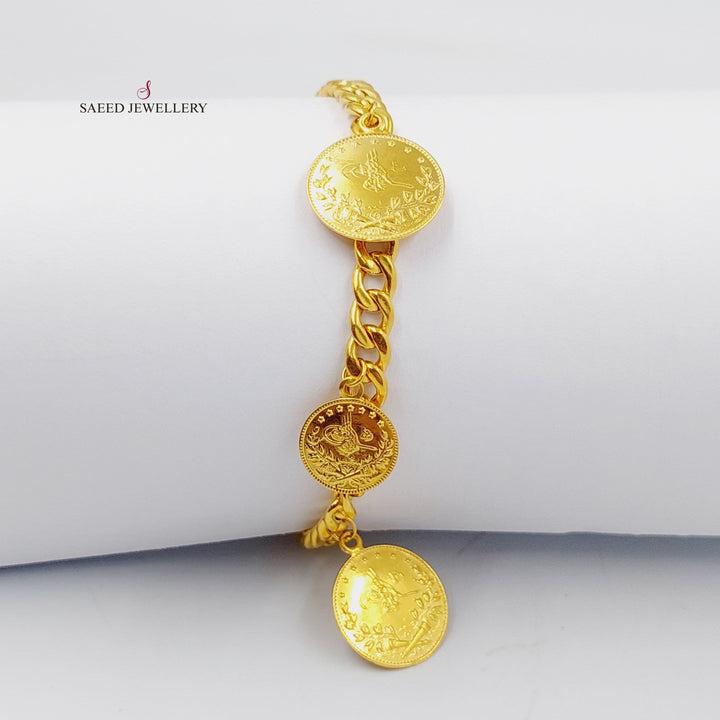 21K Gold Rashadi Dandash Bracelet by Saeed Jewelry - Image 7