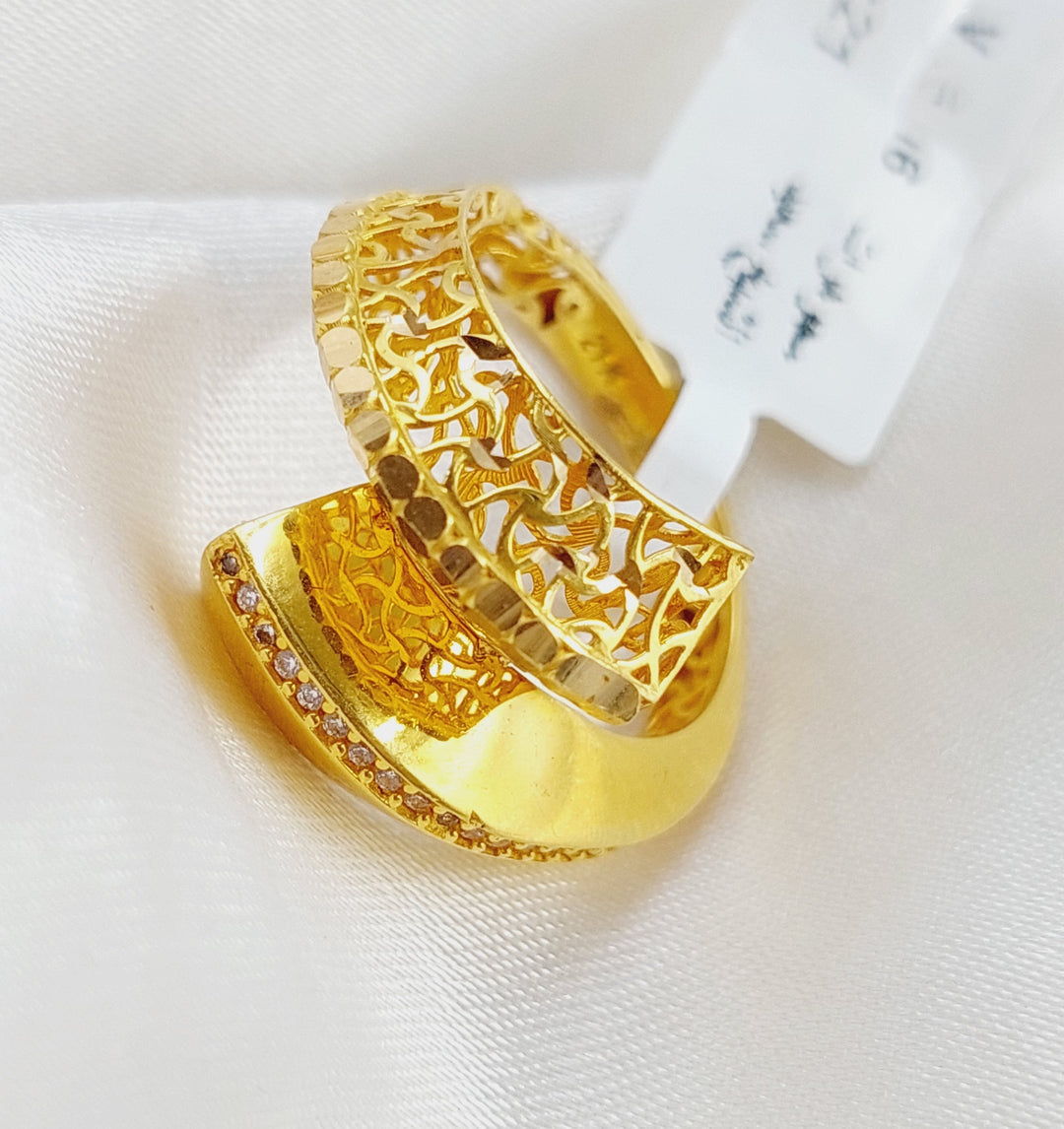 21K Gold Fancy Ring by Saeed Jewelry - Image 10