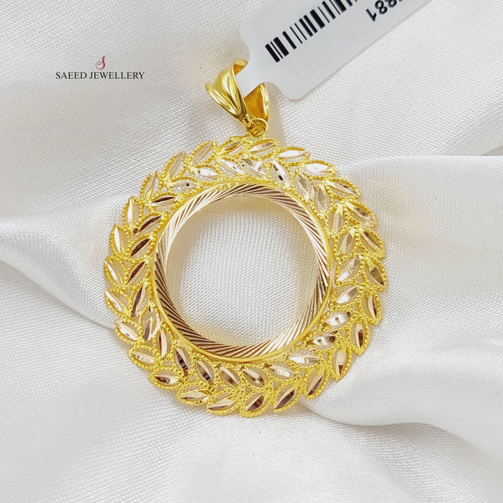 21K Gold Spike Frame by Saeed Jewelry - Image 10